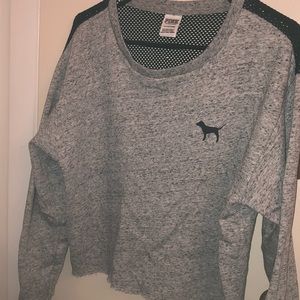 Vs PINK cropped sweater